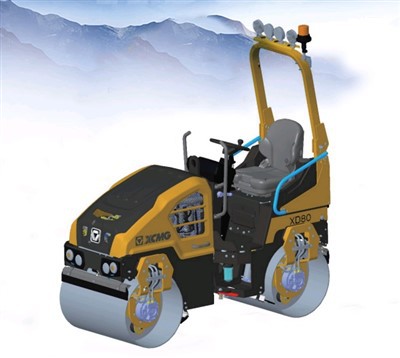 รถบดถนนแบบผสมผสานเครื่องสั่นสะเทือน